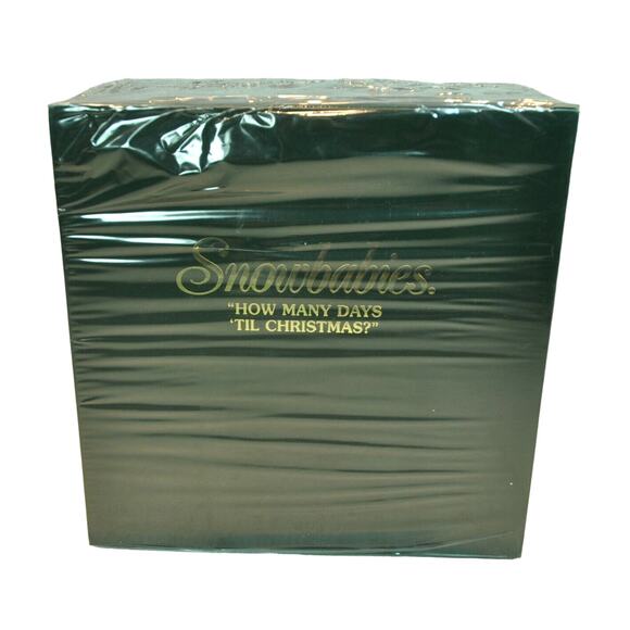 Dept. 56 Snowbabies How Many Days 'Til Christmas? Figurine 68882 New in Box - Picture 2 of 3